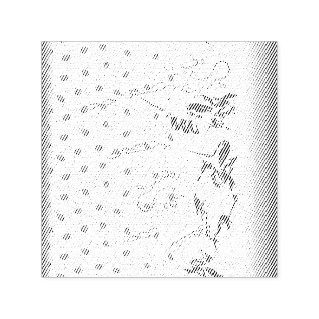 Self Inking Rubber Stamp (Design)