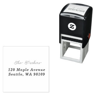 Self Inking Rubber Stamp