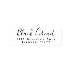 Self Inking Rubber Stamp