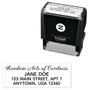 Self Inking Rubber Stamp