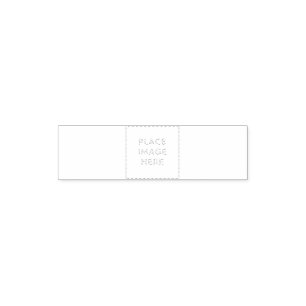 Self Inking Rubber Stamp 1.4" x 0.4"