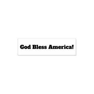 Self Inking Sampter God bless America Self-inking Stamp