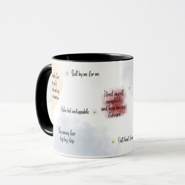 Self Love Affirmation Mug (Front Left)