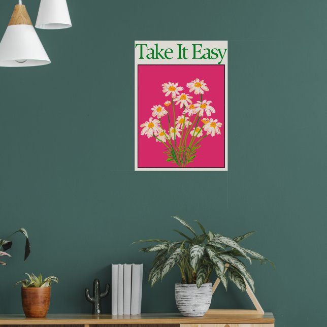 Self Love Affirmation Poster (Living Room 1)