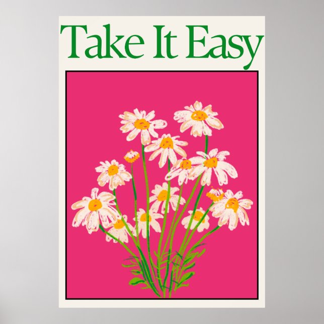 Self Love Affirmation Poster (Front)