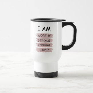 Self-Love Affirmation Travel Mug