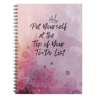 Self Love and Self Care Journal Notebook