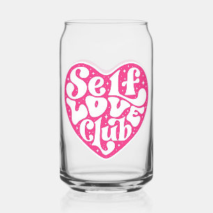Self Love Club Can Glass