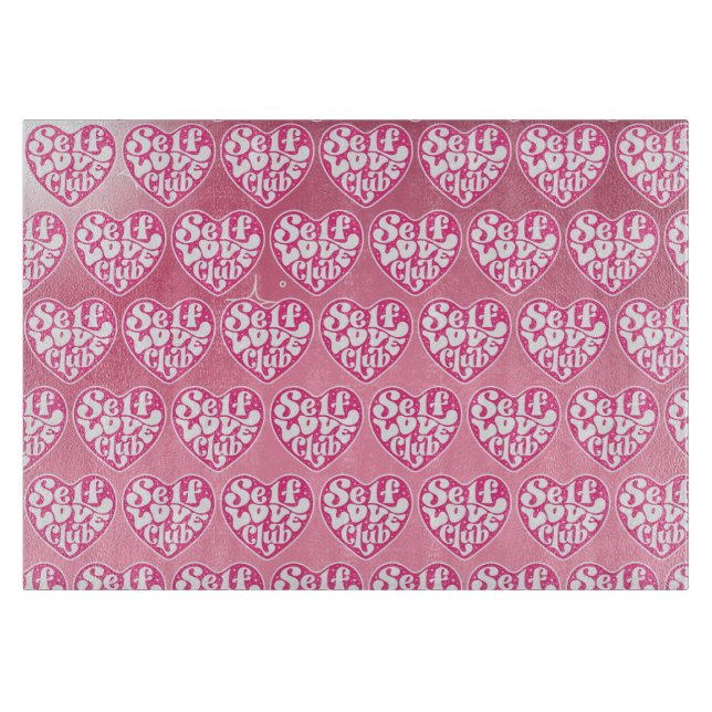 Self Love Club Cutting Board (Front)