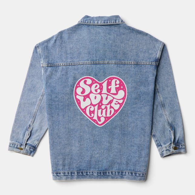 Self Love Club Denim Jacket (Back)