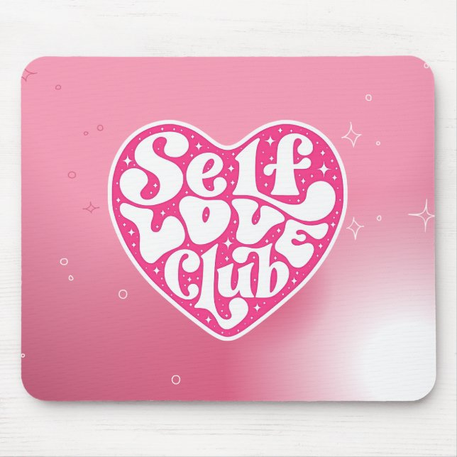 Self Love Club Mouse Mat (Front)