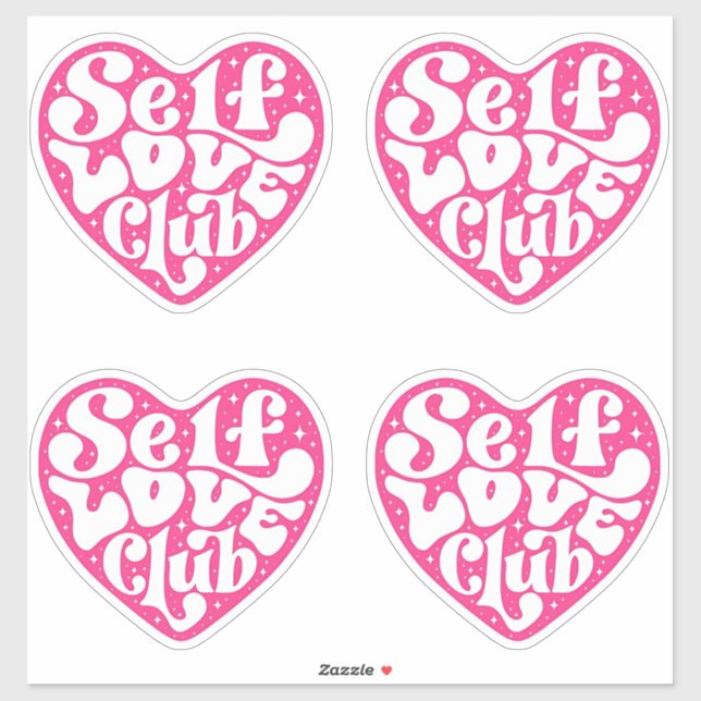 Self Love Club Sticker (Sheet)