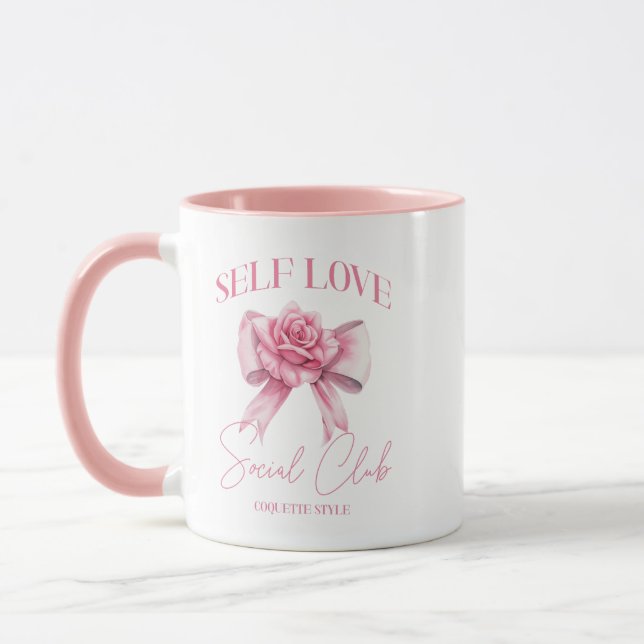 Self Love Coquette Coffee Mug (Left)