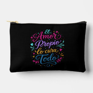 Self-love cures everything accessory pouch