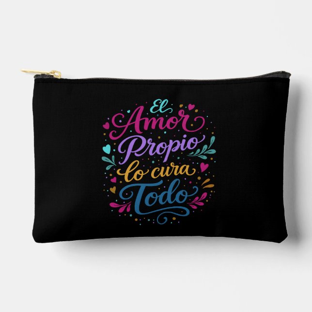 Self-love cures everything accessory pouch (Front)