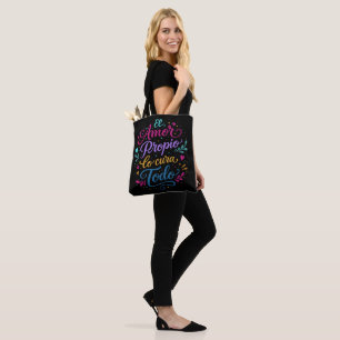 Self love cures everything tote bag