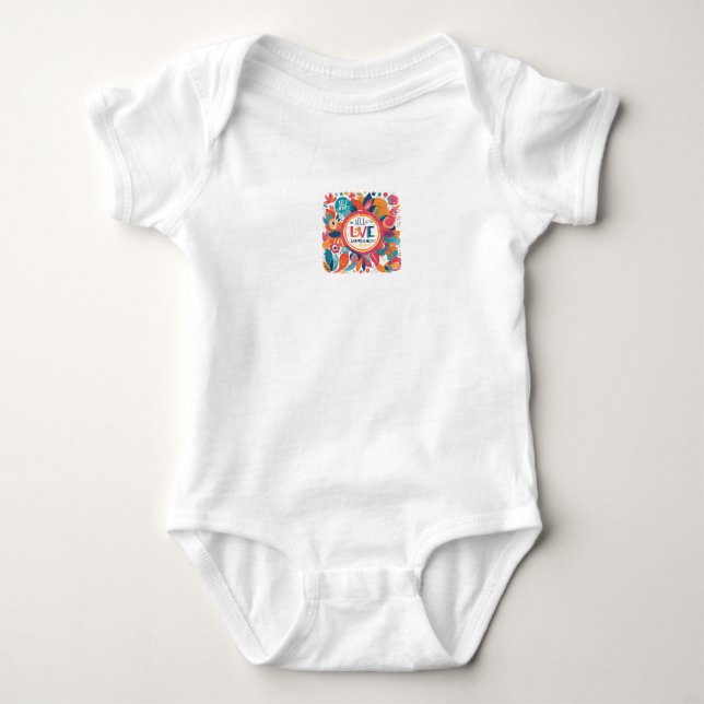 Self-Love & Empowerment  Baby Bodysuit (Front)