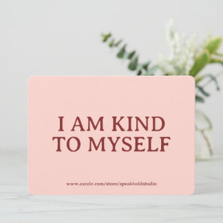 Self-Love, Encouragement, Personalized Gift Card