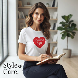 Self Love First Comfort Fit Tri-Blend T-Shirt Shirt
