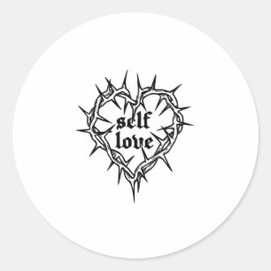Self Love Heart Sticker