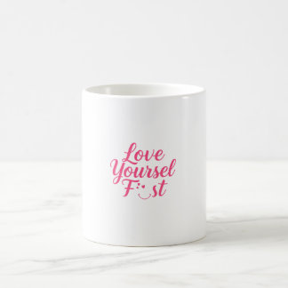 Self-Love Inspirational Design Coffee Mug