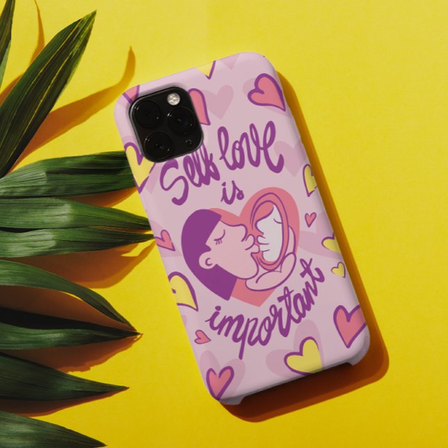 SELF LOVE IS IMPORTANT iPhone CASE (Creator Uploaded)