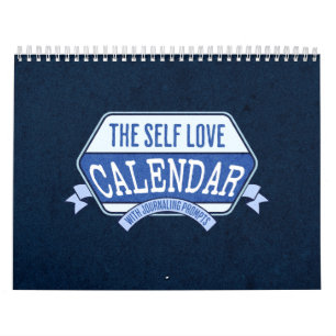 Self Love Journaling prompts Two Page Calendar
