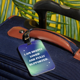 Self Love, Motivational, Inspirational Quote Luggage Tag