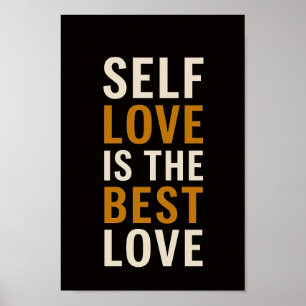 Self Love Motivational Poster