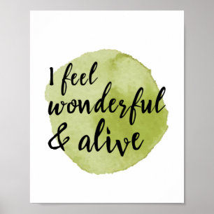 self love positive vibes words for self care poster