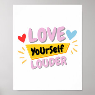 Self Love Quote Wall Art 