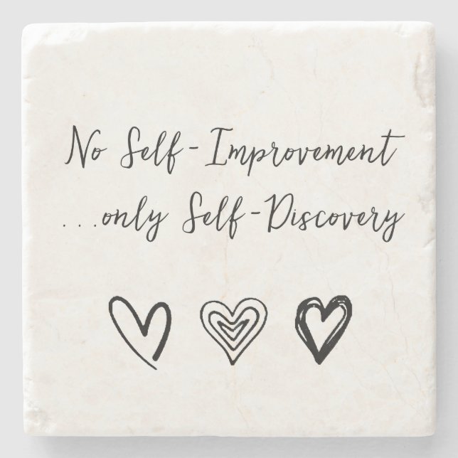 Self-Love Stone Coaster (Front)
