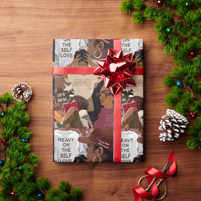 Self Love Wrapping Paper (Holiday Gift)