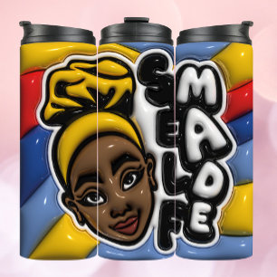 SELF MADE - Afro-American Woman Tumbler