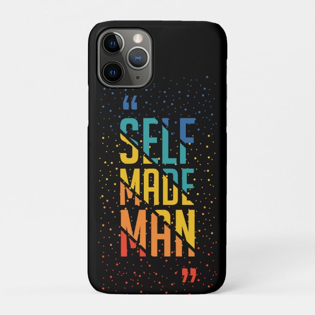 Self Made Man | Funny LGBTQ | Pride Month Case-Mate iPhone Case (Back)