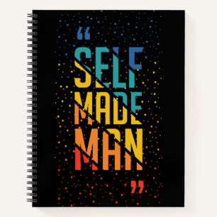 Self Made Man   Funny LGBTQ   Pride Month Notebook