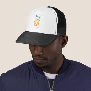 Self Made Man – LGBTQ+ Trans Pride Trucker Hat
