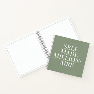 Self Made Millionaire Vision Board Journal
