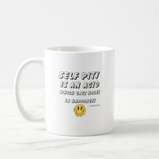 Self-Pity - Earl Nightingale Quote - Coffee Mug