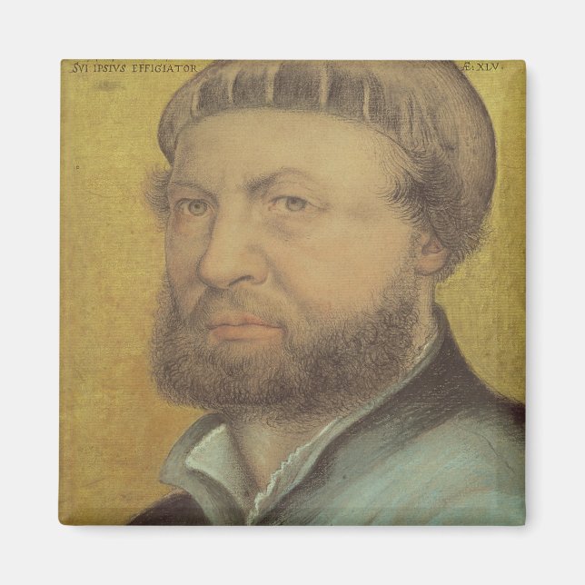 Self Portrait, 1542 Magnet (Front)