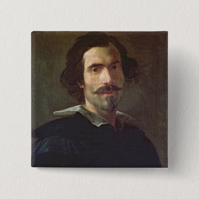 Self Portrait 15 Cm Square Badge (Front)