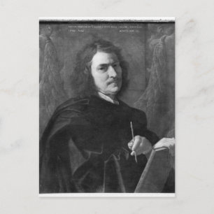 Self Portrait, 1649 Postcard