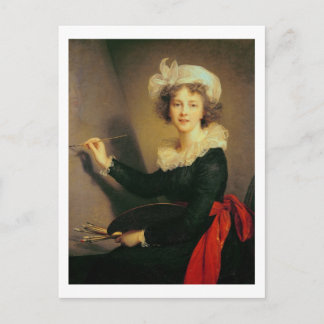 Self Portrait, 1790 (oil on canvas) Postcard