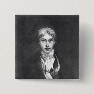 Self portrait, 1798 15 cm square badge