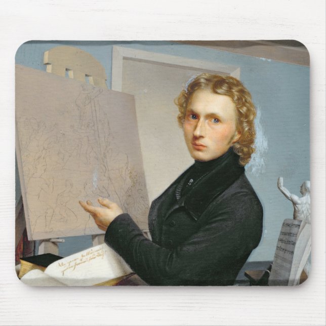 Self Portrait, 1822 Mouse Mat (Front)