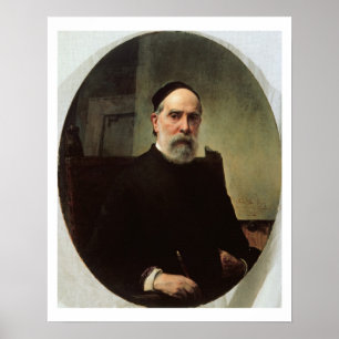 Self Portrait, 1878 (oil on canvas) Poster