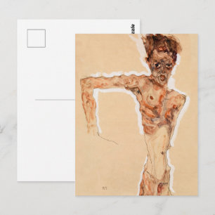 Self Portrait (1911) Egon Schiele Postcard