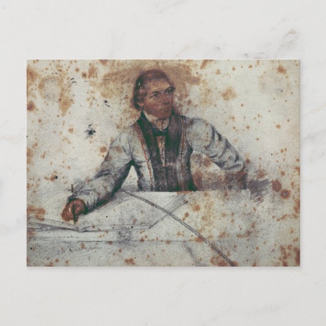 Self Portrait 4 Postcard (Front)