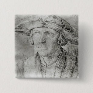 Self Portrait 6 15 Cm Square Badge