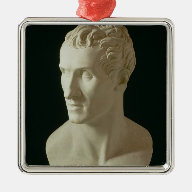 Self Portrait 6 Metal Tree Decoration (Front)